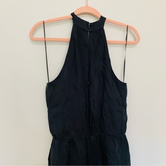 Anthropologie Greylin Black twist Halter Jumpsuit Women’s size M medium - Picture 5 of 6
